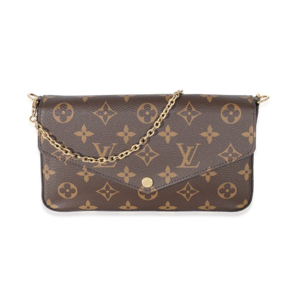 134160 fv 318533ee 360e 404a baa4 b4ae2e8d937a Louis Vuitton Fuchsia Monogram Canvas Felicie Pochette