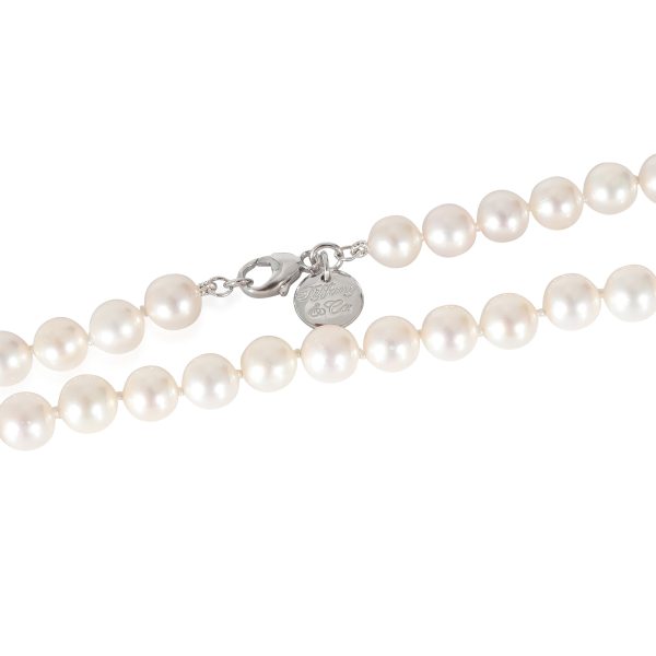 134162 clasp 423aa6b3 9cd3 4528 9d93 c0ce0702fcfa Tiffany Co Tiffany Essential Pearls Necklace in 18k White Gold