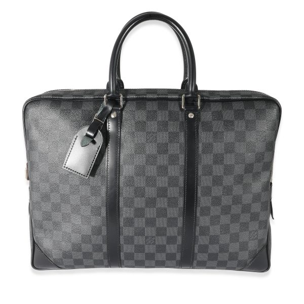 134168 fv ab6ede81 1dcf 453f b762 28f2a6645ed7 Louis Vuitton Damier Graphite Canvas Porte Documents Voyage