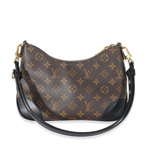 134179 bv Louis Vuitton Black Monogram Canvas Boulogne NM