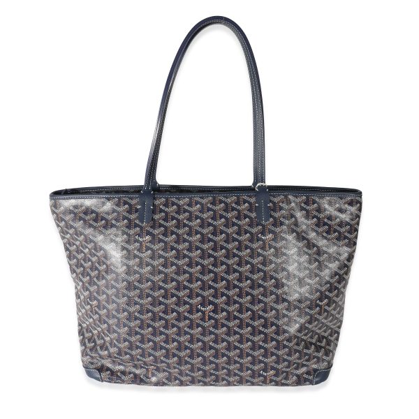 134385 fv 2a807614 bb8e 4c96 a594 c07d93c74316 Goyard Navy Goyardine Artois MM