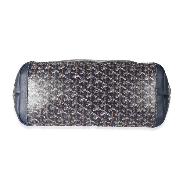 134385 pv a1008eae 35e2 409e 9050 1c6f99d8e086 Goyard Navy Goyardine Artois MM