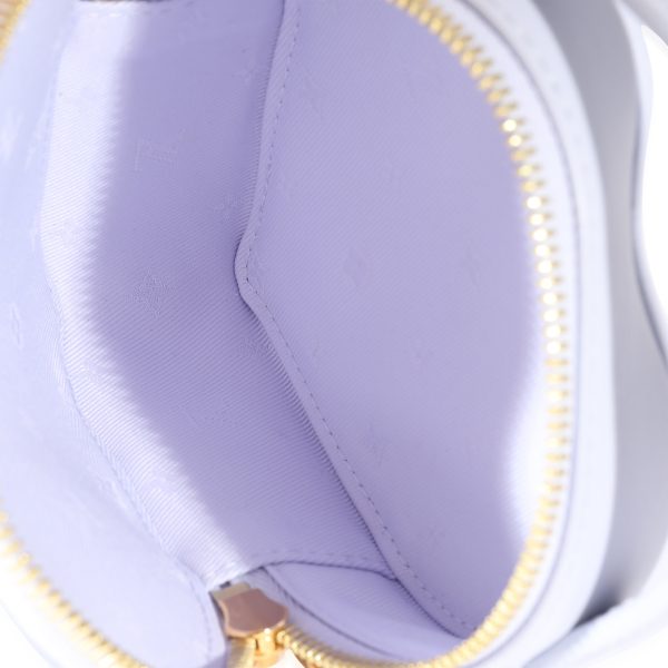 134476 ad1 Louis Vuitton Lilac Bubblegram Calf Leather Pop My Heart Pouch