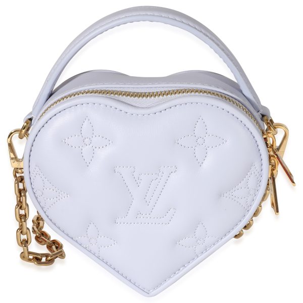 134476 fv Louis Vuitton Lilac Bubblegram Calf Leather Pop My Heart Pouch