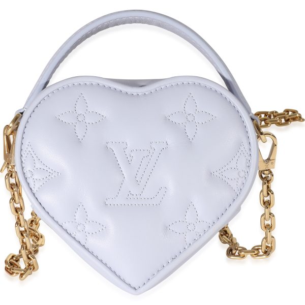 134476 pv Louis Vuitton Lilac Bubblegram Calf Leather Pop My Heart Pouch