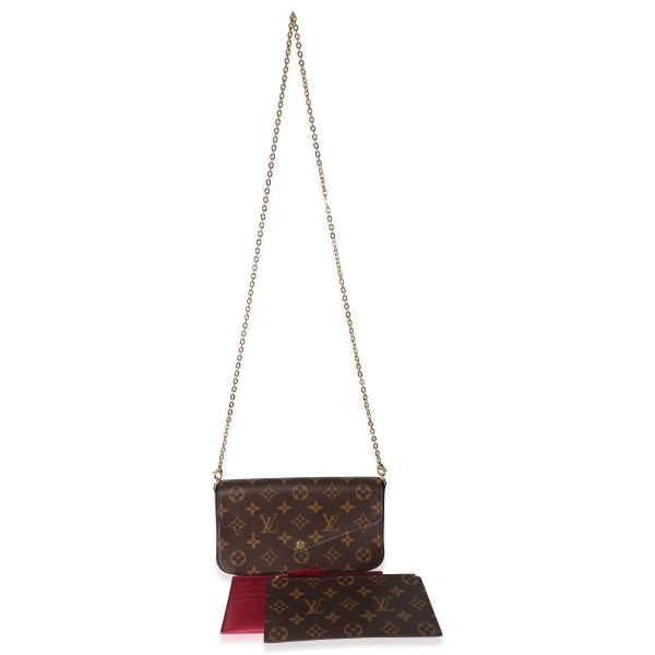 134514 ad1 a6babdb0 53bb 4658 84bf fc07e0edb4d2 Louis Vuitton Fuchsia Monogram Canvas Félicie Pochette