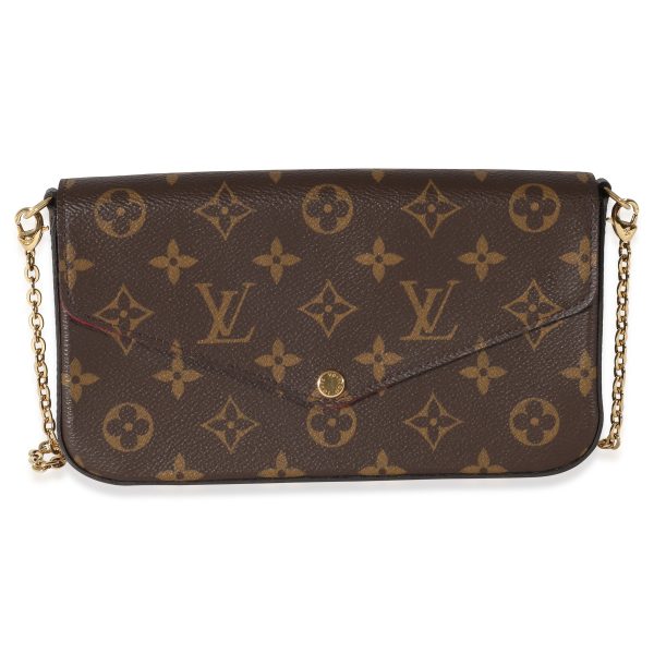 134514 fv fd2cead4 15bd 4d1f bf4d 95190f675e31 Louis Vuitton Fuchsia Monogram Canvas Félicie Pochette