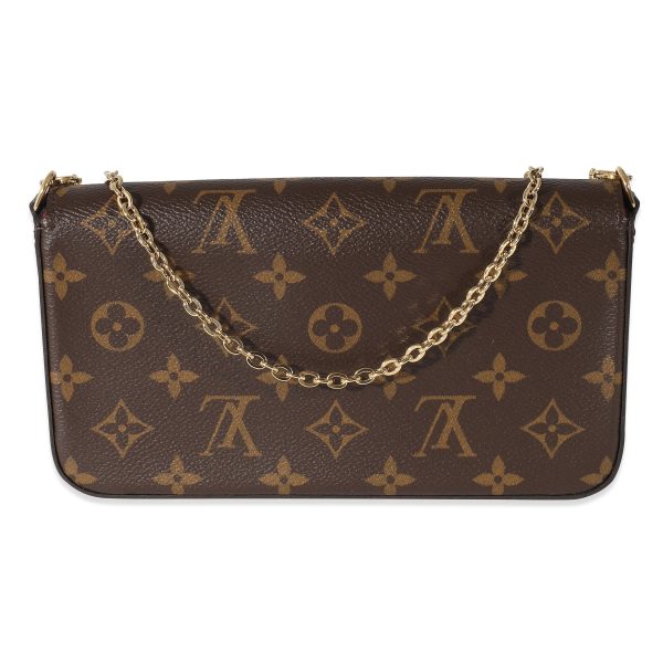 134514 pv 09feb97a 0d0d 4771 bfb4 af7d25a659df Louis Vuitton Fuchsia Monogram Canvas Félicie Pochette