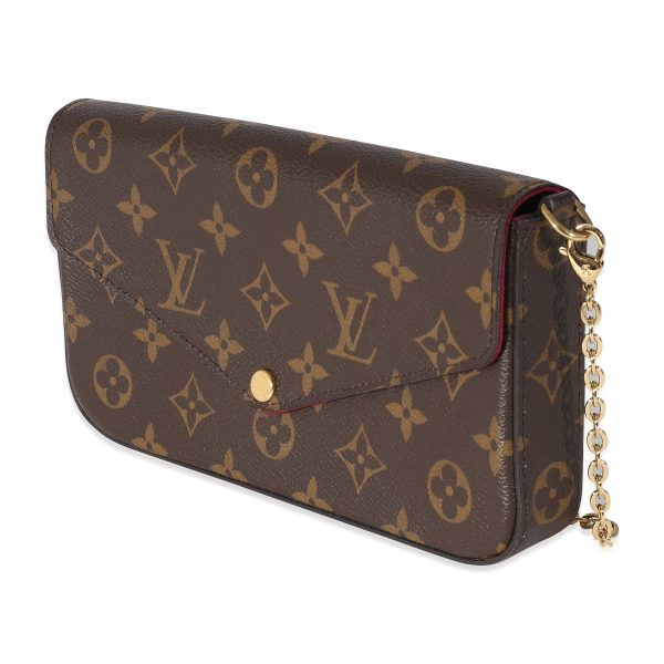 134514 sv dafb5058 a360 4375 94c3 effa54f0b612 Louis Vuitton Fuchsia Monogram Canvas Félicie Pochette