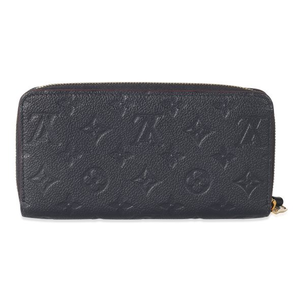 134575 pv Louis Vuitton Empreinte Marine Rouge Zippy Wallet