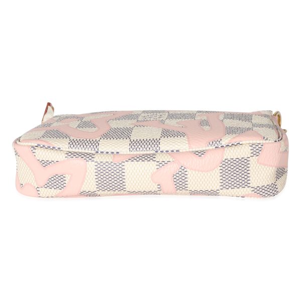 134588 stamp 076125d2 8d3c 4e37 9701 92d537f0bd8a Louis Vuitton Damier Azur Canvas Tahitienne Mini Pochette Accessoires