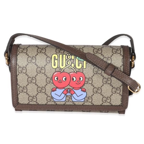 134606 pv Gucci x Pablo Delcielo GG Supreme Cherry Mini Bag