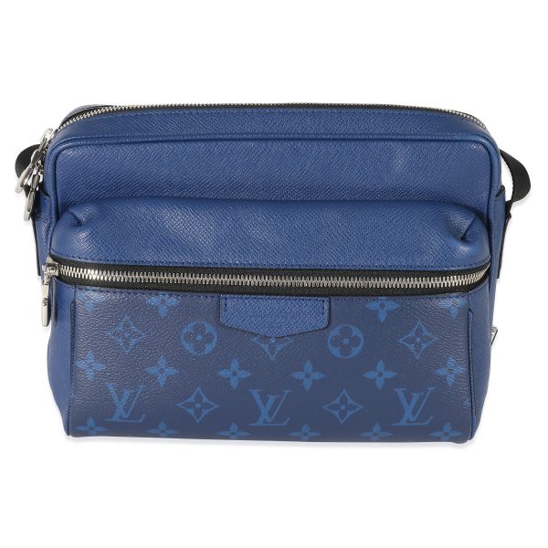 134659 fv 55818510 3804 40b4 a010 fce8a6191f91 Louis Vuitton Cobalt Taiga Monogram Outdoor Messenger