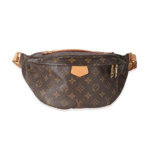 134685 fv Louis Vuitton Monogram Bum Bag Brown