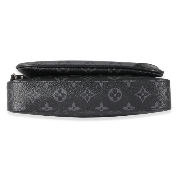 134692 stamp Louis Vuitton Monogram Eclipse Trio Messenger