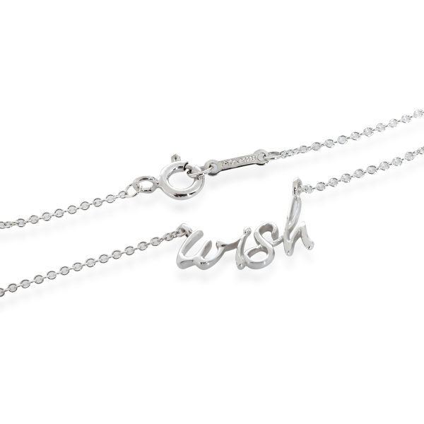 134696 clasp 9813ddd6 a247 48ed b53a a51949d28404 Tiffany Co Paloma Picasso Graffiti Wish Necklace in Sterling Silver