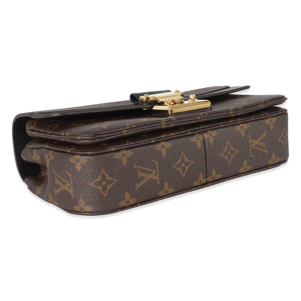 134733 clasp 664fc0df e930 486a b078 b256a4ccb2f5 Louis Vuitton Black Monogram Canvas Marceau NM