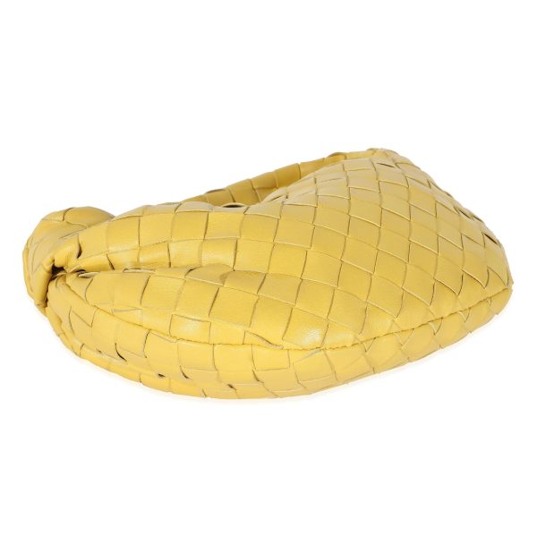 134738 clasp Bottega Veneta Buttercup Intrecciato Lambskin Mini Jodie