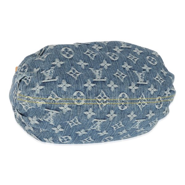 134762 clasp Louis Vuitton Blue Monogram Denim Pleaty Bag