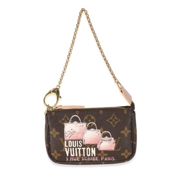 134764 fv Louis Vuitton Monogram Canvas Affiche Mini Pochette Accessoires