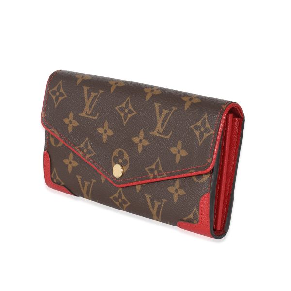 134767 sv Louis Vuitton Cerise Monogram Canvas Retiro Sarah Wallet