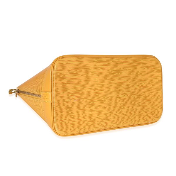 134772 clasp Louis Vuitton Tassil Yellow Epi Alma PM