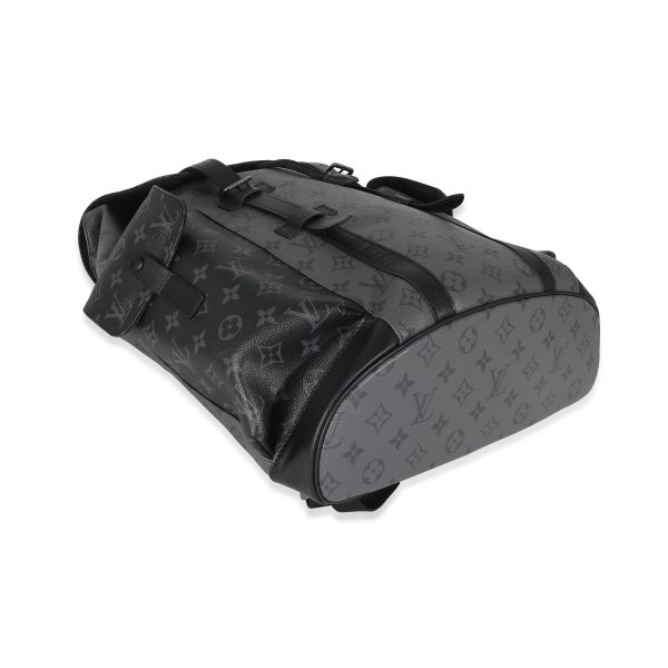 134815 clasp Louis Vuitton Reverse Monogram Eclipse Christopher Backpack MM