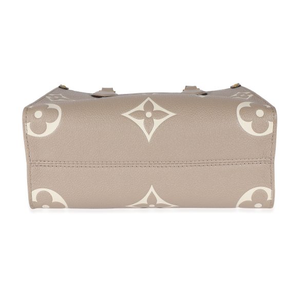 134831 stamp 2ebdb2e9 3b3d 4297 88e1 fd43d291431b Louis Vuitton Dove Cream Monogram Empreinte Onthego PM