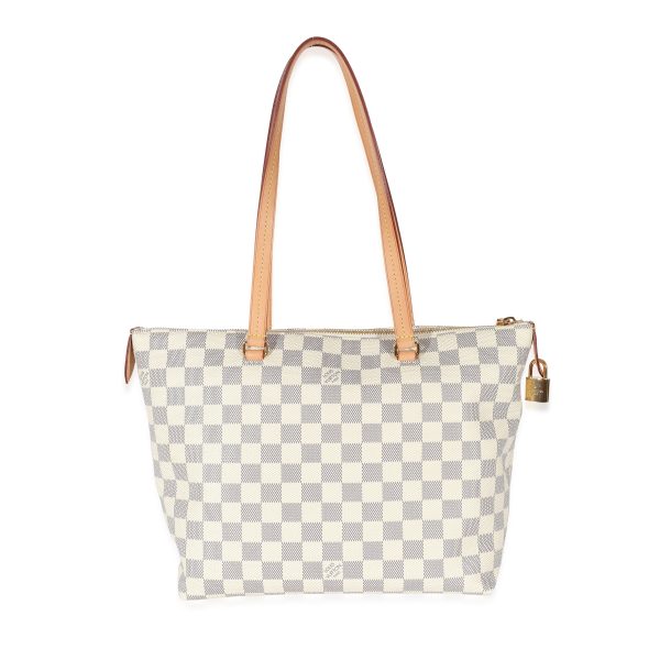 134873 pv Louis Vuitton Damier Azur Canvas Iena PM