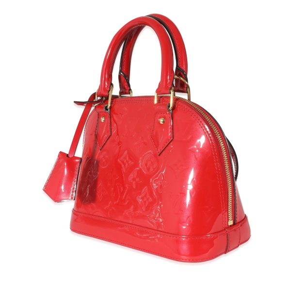 134916 sv Louis Vuitton Cerise Monogram Vernis Alma BB