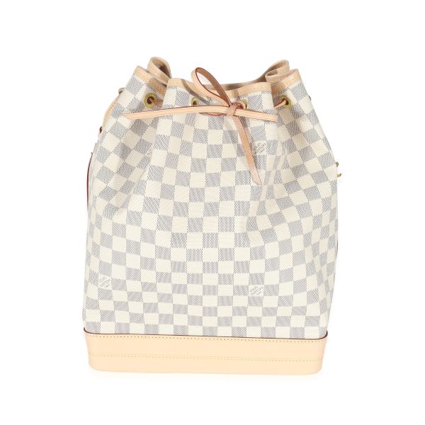 134924 fv Louis Vuitton Damier Azur Canvas Noe