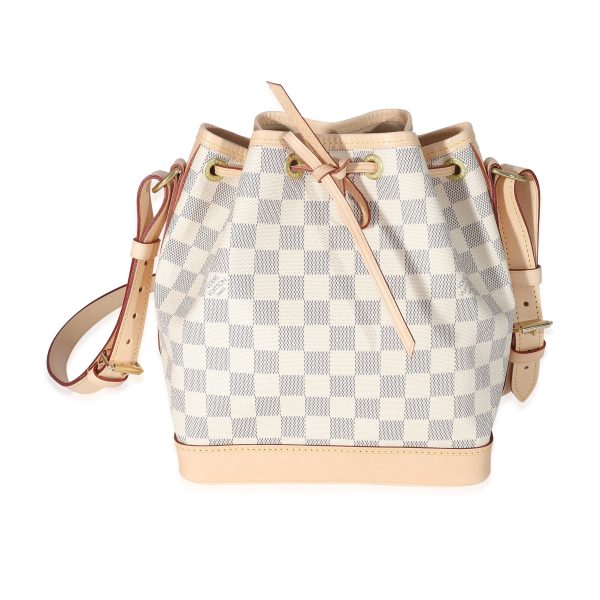 134925 fv Louis Vuitton Damier Azur Canvas Noe BB