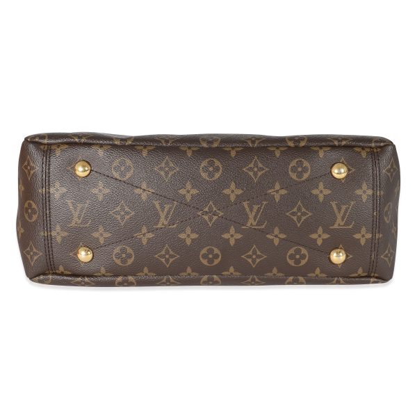 134971 stamp 2102590c f13f 4430 8553 ee86fb27527b Louis Vuitton Black Monogram Canvas Pallas MM