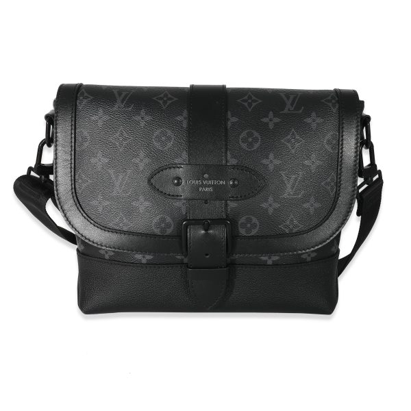 134987 fv Louis Vuitton Monogram Eclipse Saumur Messenger