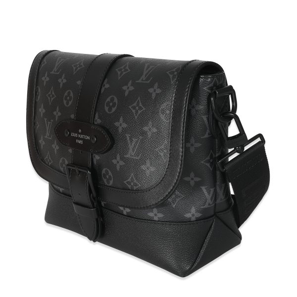 134987 sv Louis Vuitton Monogram Eclipse Saumur Messenger