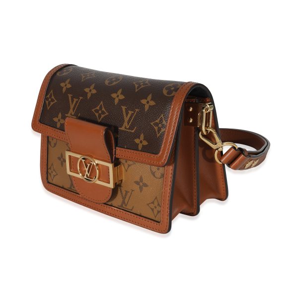 134994 sv Louis Vuitton Reverse Monogram Canvas Mini Dauphine