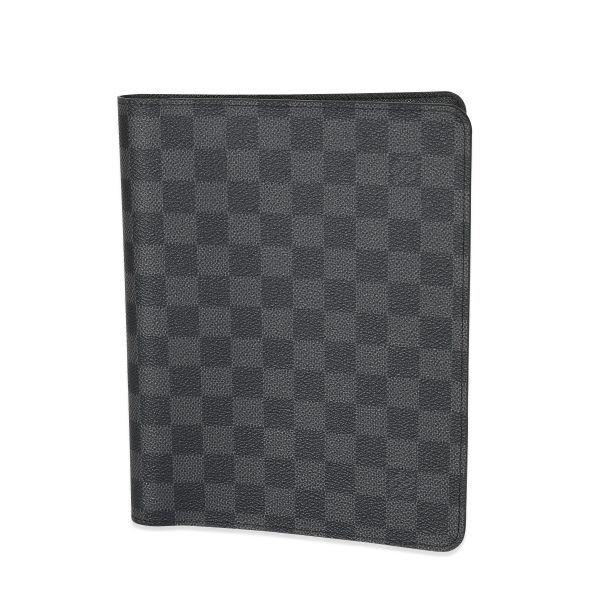 134999 fv Louis Vuitton Damier Graphite Canvas Desk Agenda Cover