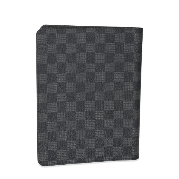 134999 pv Louis Vuitton Damier Graphite Canvas Desk Agenda Cover