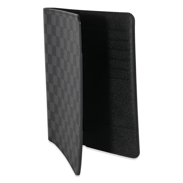 134999 sv Louis Vuitton Damier Graphite Canvas Desk Agenda Cover