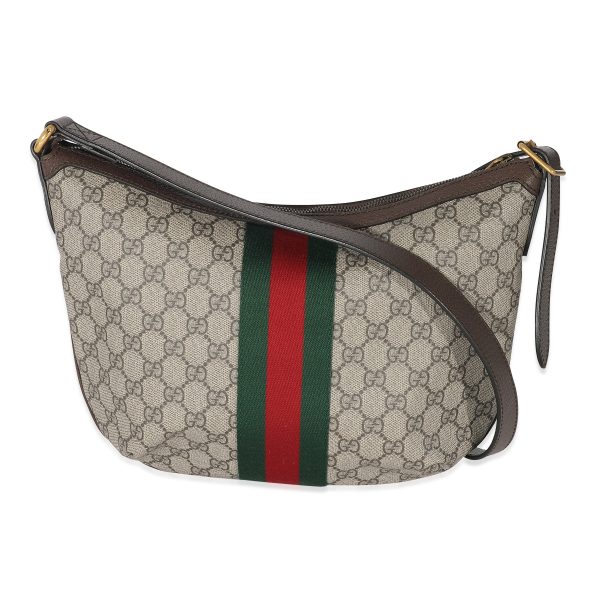 135008 pv Gucci Beige GG Canvas Ophidia Small Shoulder Bag