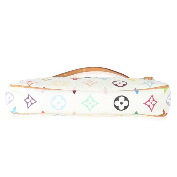 135022 box Louis Vuitton White Multicolor Canvas Pochette Accessoires