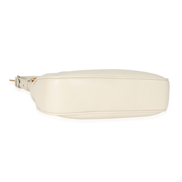 135054 clasp Gucci White Goatskin Small Aphrodite Shoulder Bag