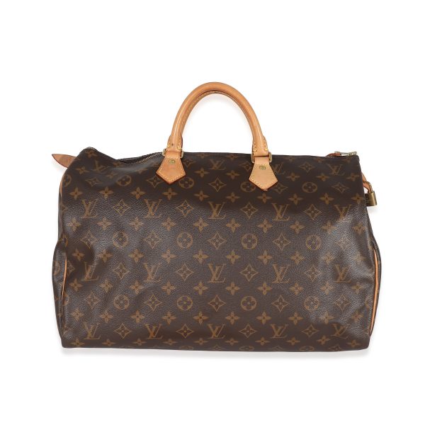 135076 fv Louis Vuitton Monogram Canvas Speedy 40