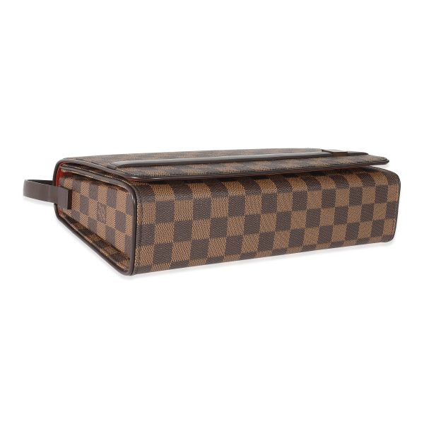 135096 clasp 1b528f08 d74f 4e72 a104 d549c7ca1a8c Louis Vuitton Damier Ebene Canvas Tribeca Long