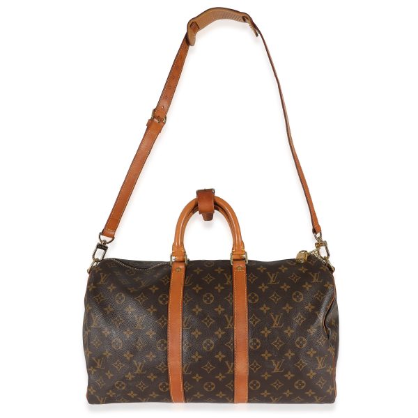 135107 bv Louis Vuitton Monogram Canvas Keepall Bandoulière 45