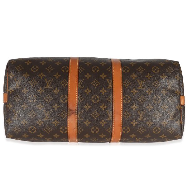 135107 stamp Louis Vuitton Monogram Canvas Keepall Bandoulière 45