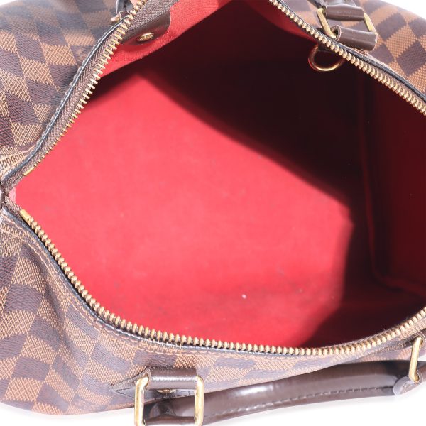 135135 bv eacc430f 1795 4198 a590 82cb252e688f Louis Vuitton Damier Ebene Canvas Speedy 30