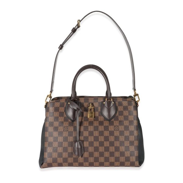 135137 ad1 Louis Vuitton Black Damier Ebene Canvas Normandy