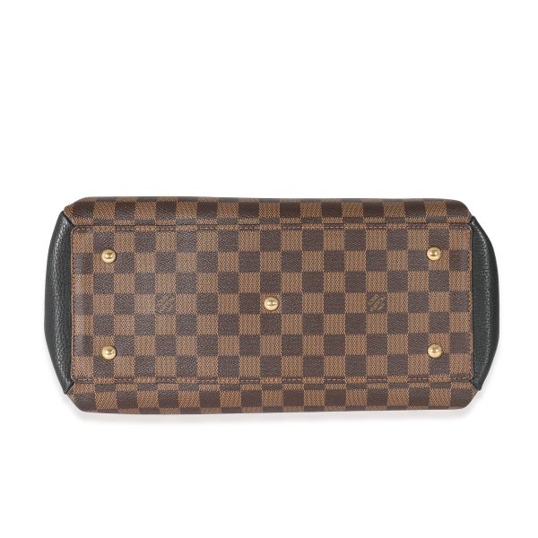 135137 box Louis Vuitton Black Damier Ebene Canvas Normandy