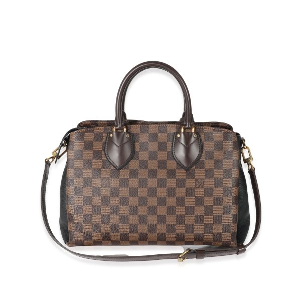 135137 stamp Louis Vuitton Black Damier Ebene Canvas Normandy